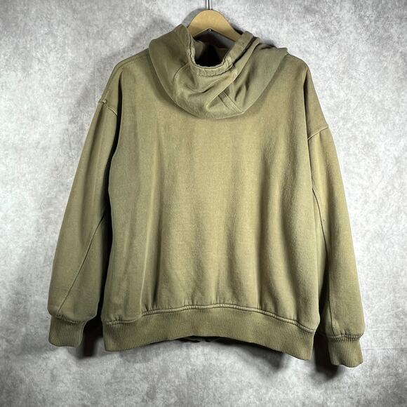 Lakin McKey Hoodie Sweatshirt‎ Mens Size XL Green Full Zip Athleisure Outdoor - Picture 5 of 9